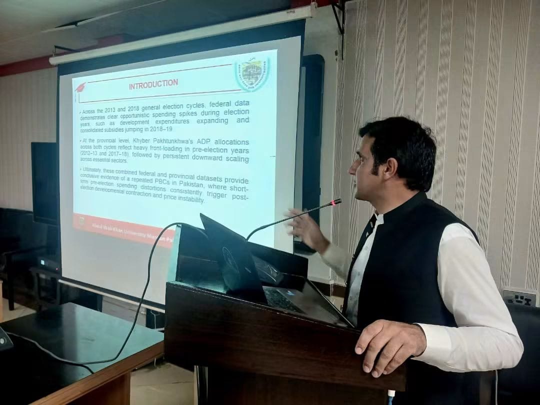 Congratulations to Mr. Niaz Ali Assistant Professor on Successfully Defending His PhD Dissertation